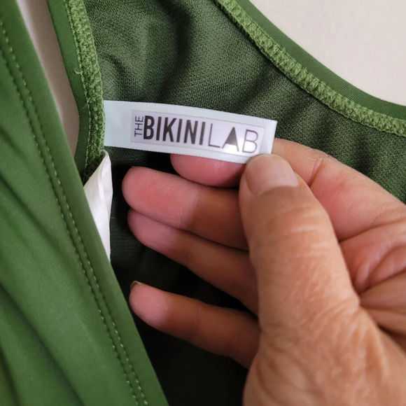 The Bikini Lab, One Piece, Green, Size Medium - Picture 8 of 9